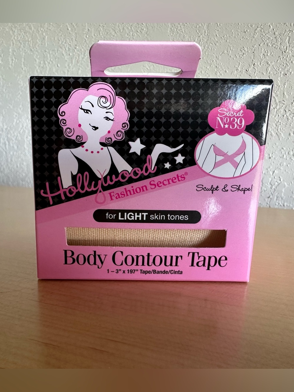 Hollywood Fashion Secrets Body Contour Tape - Light